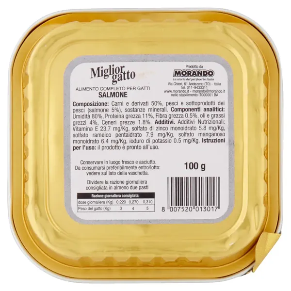 Miglior Gatto Gran Chef Somon 100 Gr Bax 32 buc